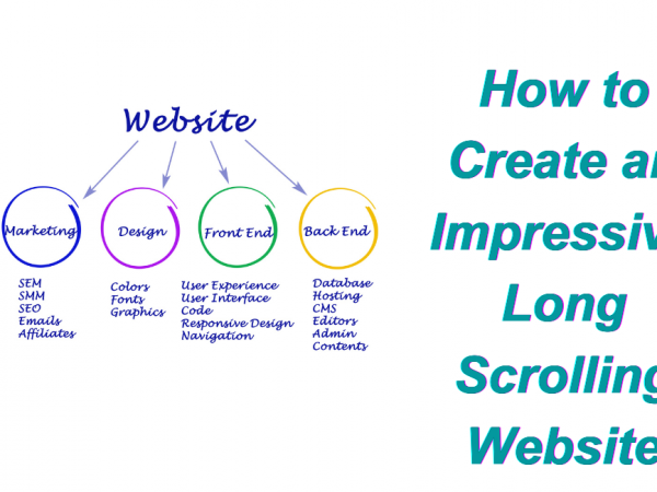 How to Create an Impressive Long Scrolling Website