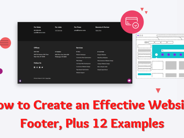 How to Create an Effective Website Footer, Plus 12 Examples