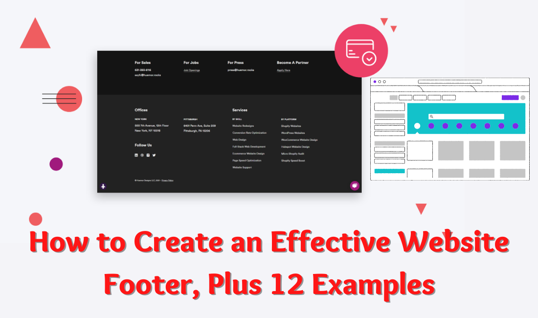 How to Create an Effective Website Footer, Plus 12 Examples